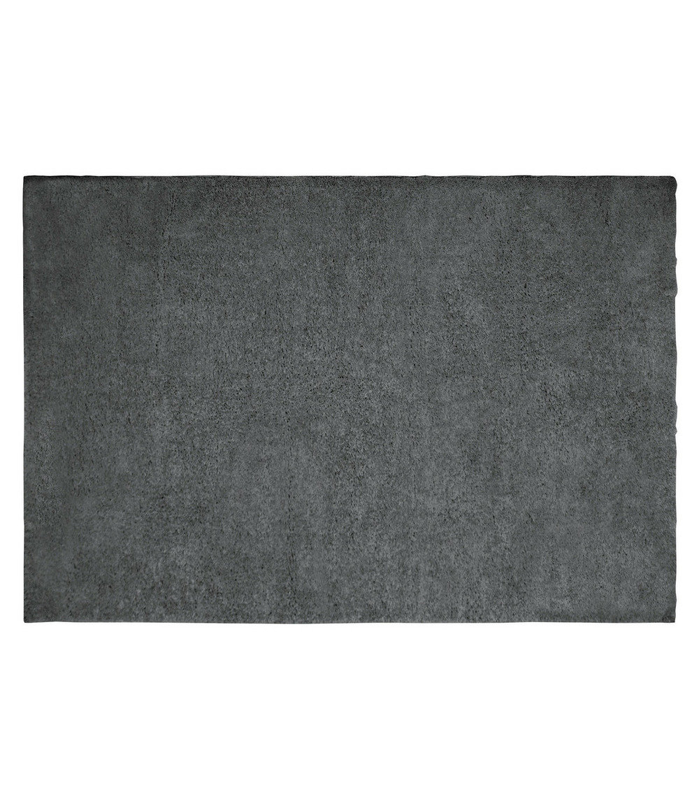 Tapis décoratif gris foncé esprit berbère 160 x 230 cm