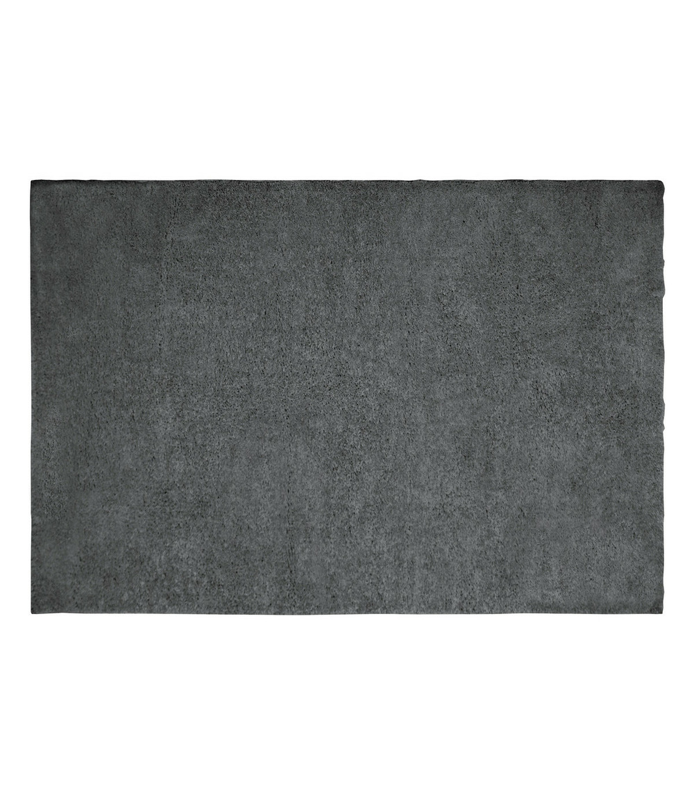 Tapis décoratif gris foncé esprit berbère 120 x 170 cm