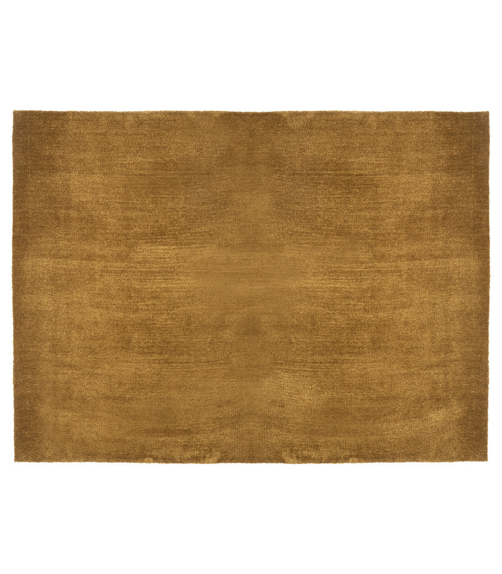Tapis décoratif reflet ocre 160 x 230 cm