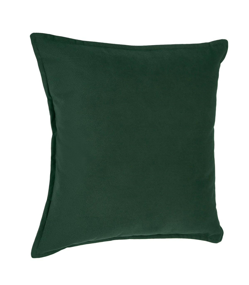 Coussin déhoussable vert 45 x 45 cm