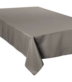 Nappe anti-taches taupe 150 x 300 cm