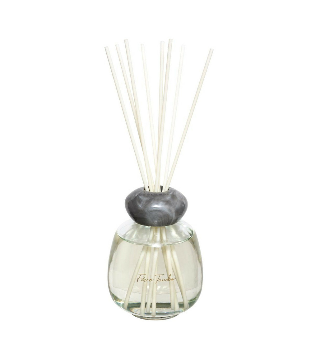 Diffuseur de parfum fève de tonka 200 ml avec 8 bâtonnets | Truffaut
