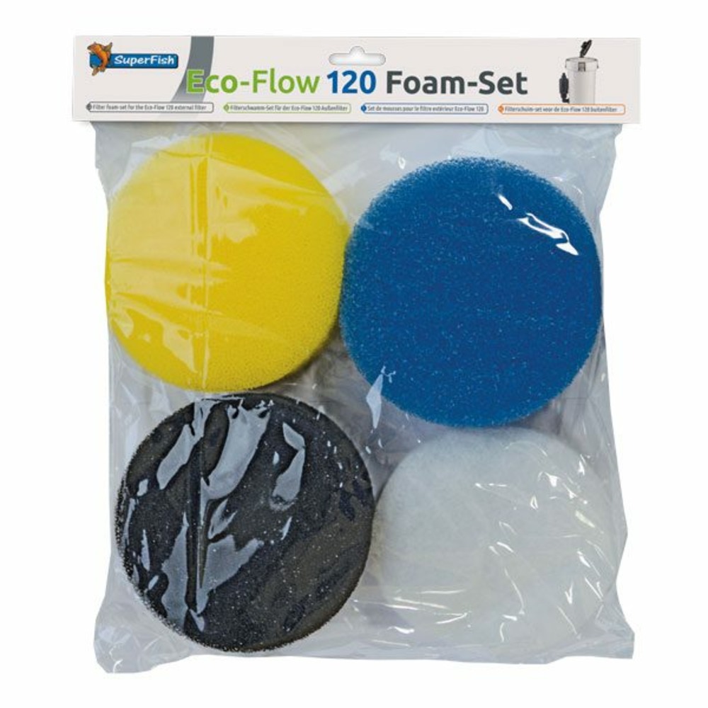 Mousses filtrantes pour eco-flow 120