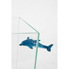 Décoration dauphin magnétique compose de parties pour aquariums