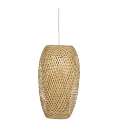 Luminaire suspension en bambou d 25 cm