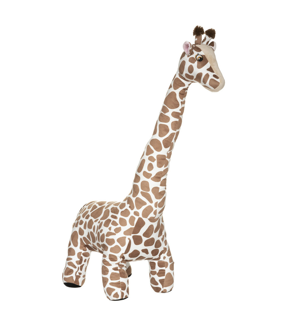 Grande peluche décorative girafe h 100 cm