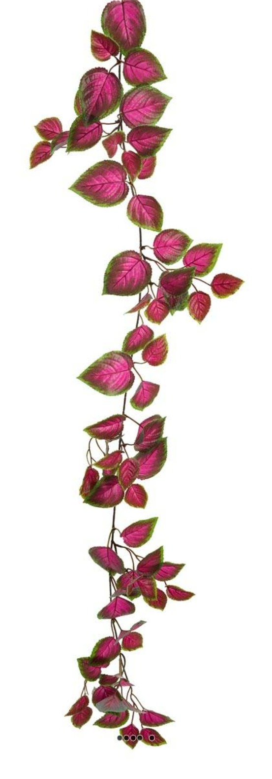 Guirlande artificielle ramifiée de Coleus
