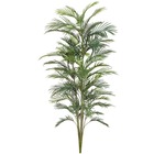 Palmier areca artificiel h 120 cm 28 feuilles en piquet