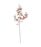 Branche artificielle d' eucalyptus rose h 92 cm
