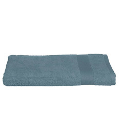 Drap de bain drap de douche en coton bleu orage 100 x 150 cm