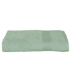 Drap de bain drap de douche en coton vert céladon 70 x 130 cm