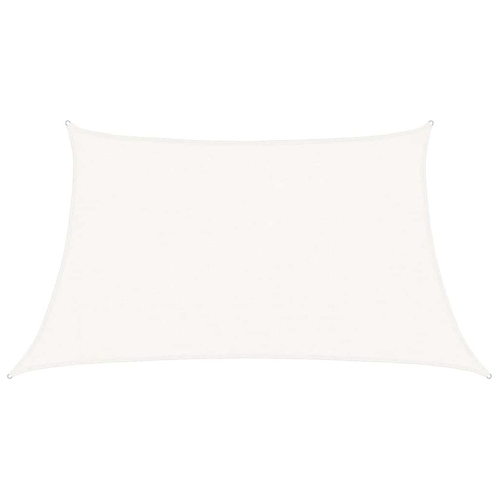Voile d'ombrage 160 g/m² blanc 3/4x2 m pehd