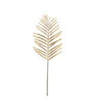 Branche décorative de palmier doré h 74 cm