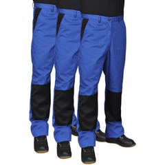 3 pcs pantalon de travail homme bleu 52/54