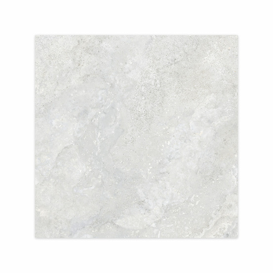 Carrelage effet travertin gris clair 100x100x2 cm castorel - sol extérieur (vendu par carton de 1 m²) - ro'ma carrelage