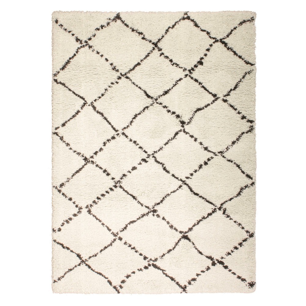 Tapis casablanca 2 tonnerre 120 x 170 x 3 cm