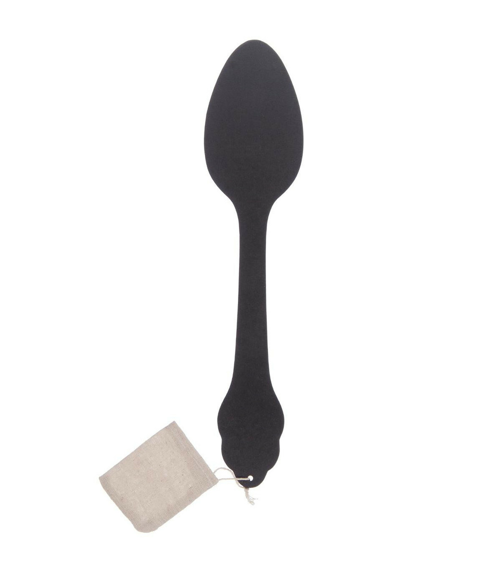 Décoration murale cuillère en bois 8. 5 x 38 cm