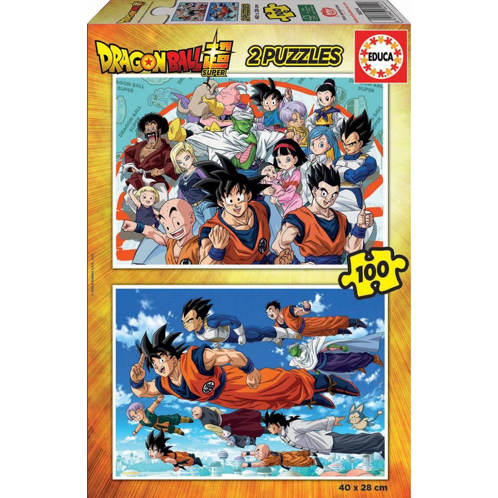 Puzzle 2 x 100 pcs - dragon ball
