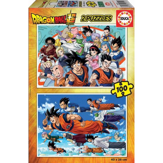 Puzzle 2 x 100 pcs - dragon ball