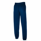 5pcs pantalons de jogging manchette élastique bleu m