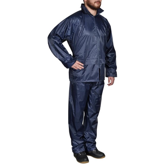 Combinaison de pluie Bleu marine L