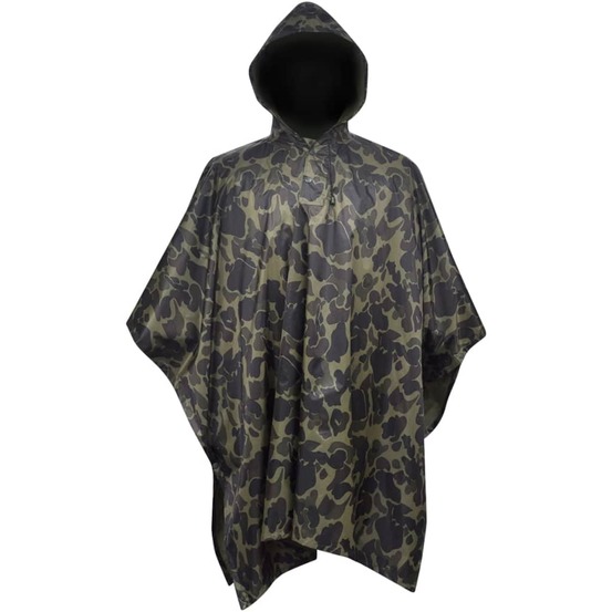 Poncho imperméable Camouflage