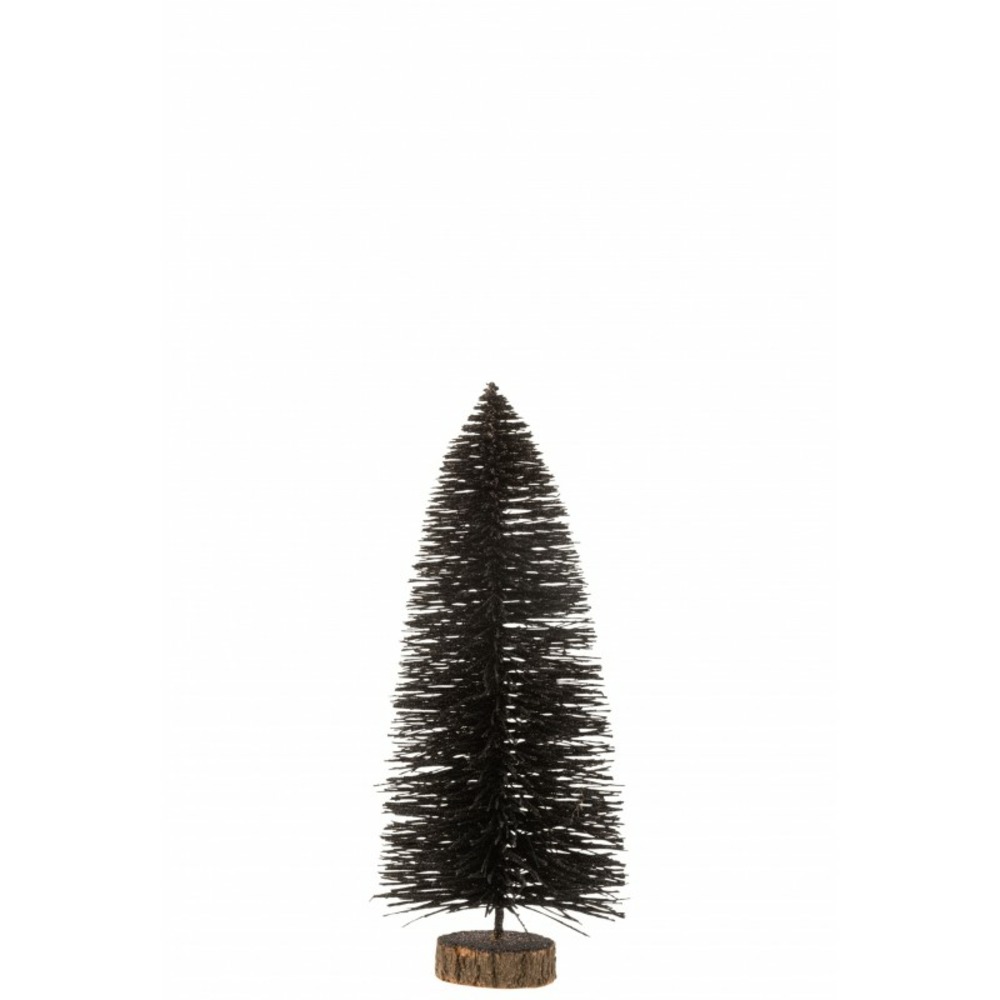 Sapin de noël décoratif en plastique 17x17x40 cm h40