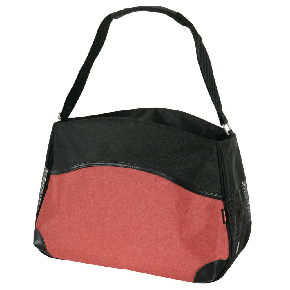 Sac transport 42 x 20 x h30 cm bowling s rouge pour chien max 5 kg