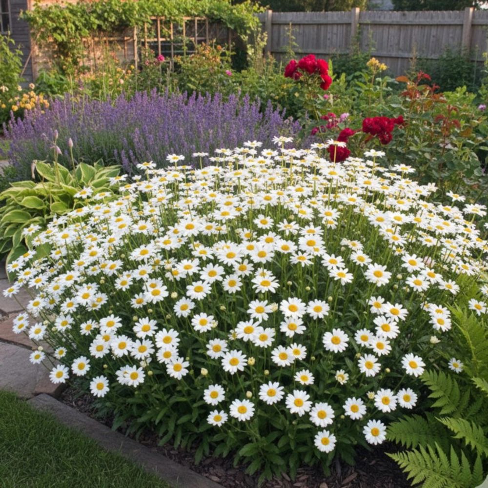 Marguerite d'été herbststern lot de 3 godets