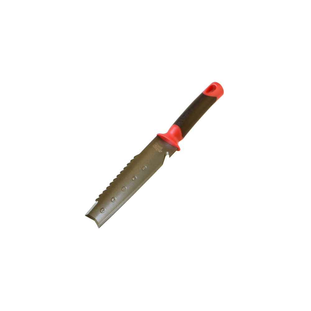 Couteau de sol à main/lame dentelée - rootslayer - coupe-racine
