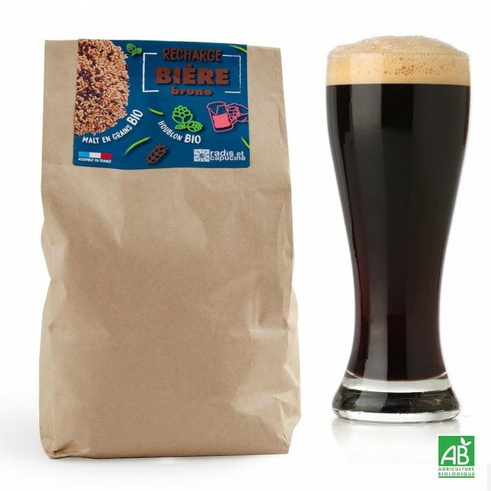 Kit De Brassage De Bière Maison Recharge Brassage Biu00e8re Ambru00e9e 4l Malt Houblon Levure Bio | Truffaut Faire Sa Biere Kit De Brassage De Bière Maison Recharge Brassage Biu00e8re Ambru00e9e 4l Malt Houblon Levure Bio | Truffaut Faire Sa Biere