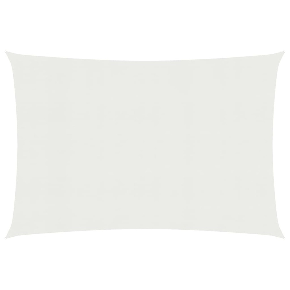 Voile d'ombrage 160 g/m² blanc 2,5x4 m pehd