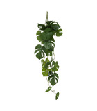 Plante tombante artificiel monstera h 85 cm