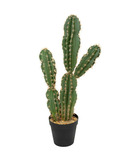 Cactus pin artificiel en pot h 125 cm