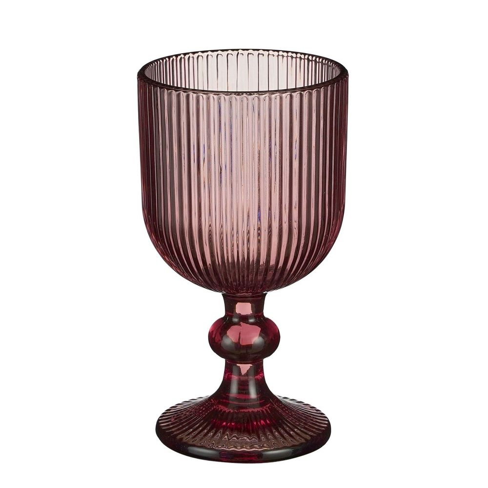 Verre à vin merlot h15x8cm - violet
