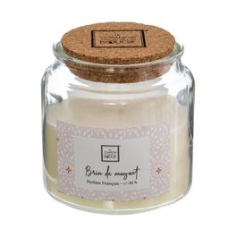 Bougie Parfumée Dans Verre Thème Noël - Parfum Apaisant Et Décoration Festive