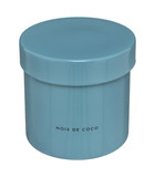 Bougie parfumée pot en verre coloré avec couvercle 450 g