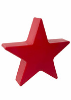 Étoile lumineuse blanc chaleureux - 100cm (s) - rouge - lampe extérieur et intérieur