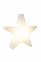 Étoile lumineuse blanc chaleureux - 80cm - lampe extérieur et intérieur