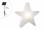 Étoile 'merry christmas'  lumineuse blanc - 60cm - lampe extérieur solaire