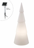 Arbre rond lumineuse blanc - 100cm - lampe extérieur solaire