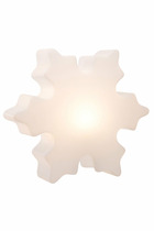 Cristal lumineuse blanc chaleureux - 60cm - lampe extérieur et intérieur