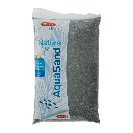 Sol décoratif aquasand basalte noir 5kg