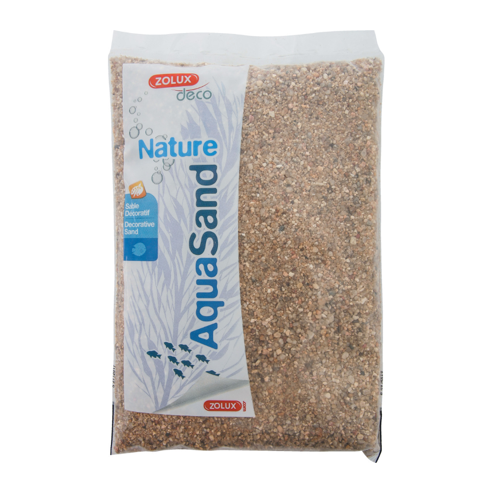 Sol décoratif naturel aquasand nat rivière 1kg