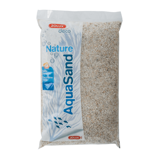 Sol décoratif aquasand quartz blanc 5kg