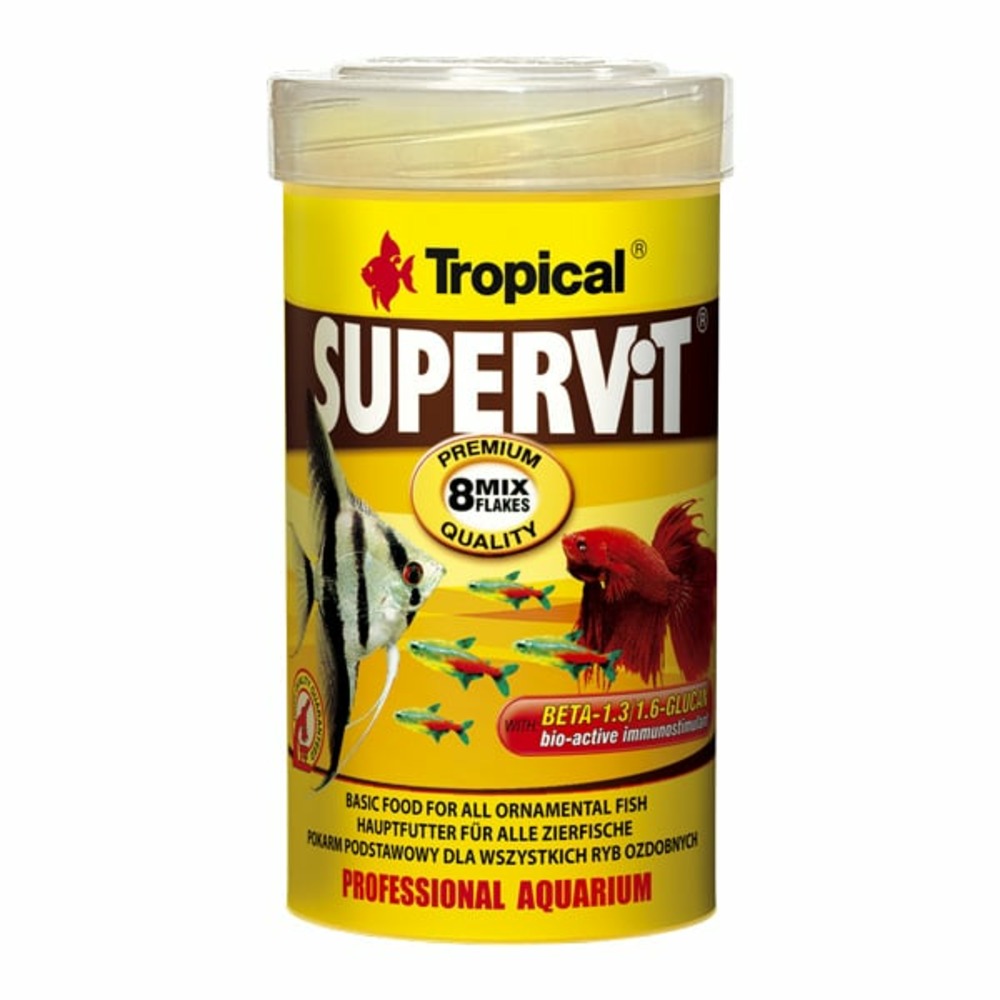 Supervit 100ml : nourriture pour poissons tropicaux