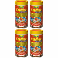 Aliment complet  goldfish granulés (lot de 4)