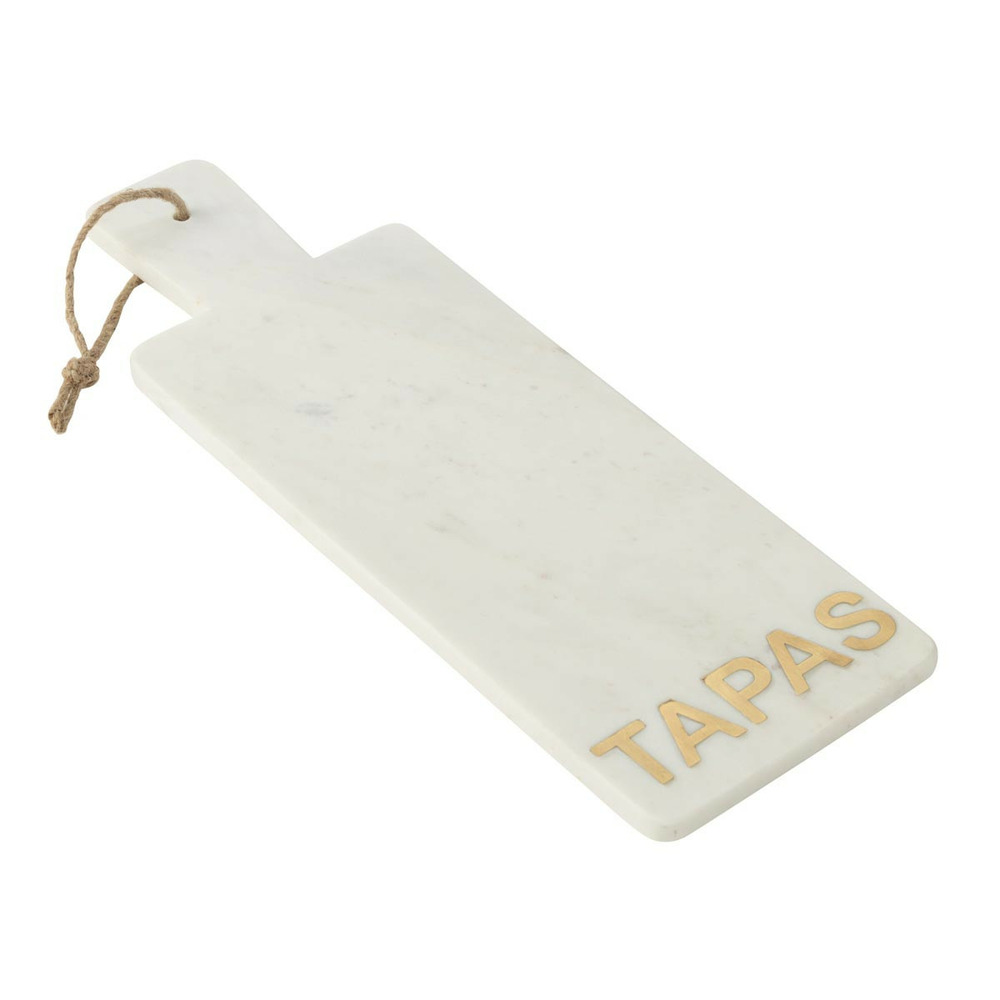 Planche de présentation en marbre tapas 