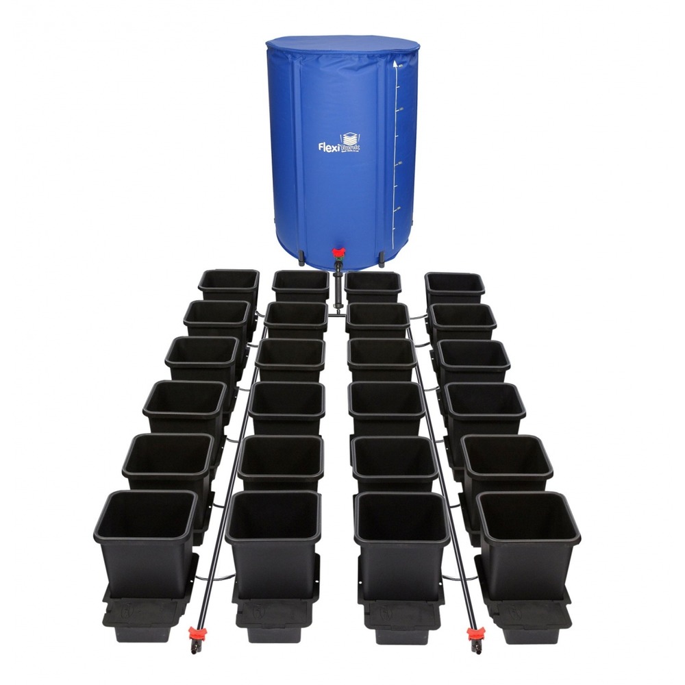 Système 24 pots de 15 litres + flexitank 400 litres
