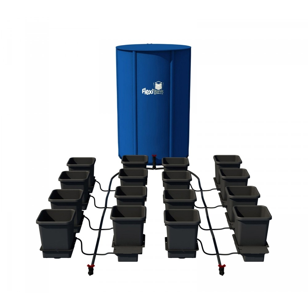 Système  16 pots de 15 litres + flexitank 225 litres